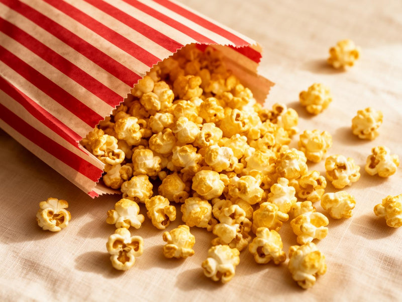A popcorn shop with a heart.